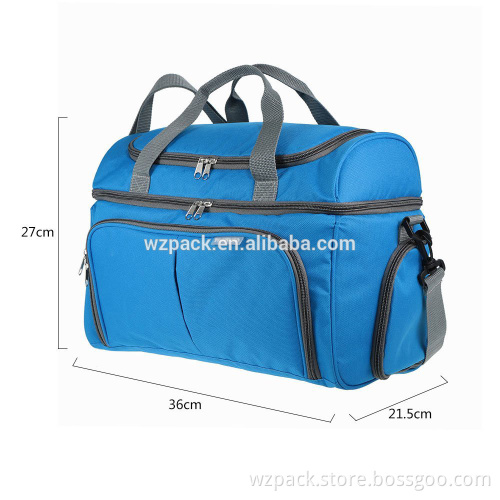 Factory Source OEM ODM Thermal Cooler Lunch Bag Portable Food Box Handbag Outdoor Picnic Storage Bag 20L WZ-888A